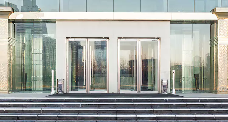 Automatic Sliding Storefront Doors Replacement in Belmont, CA