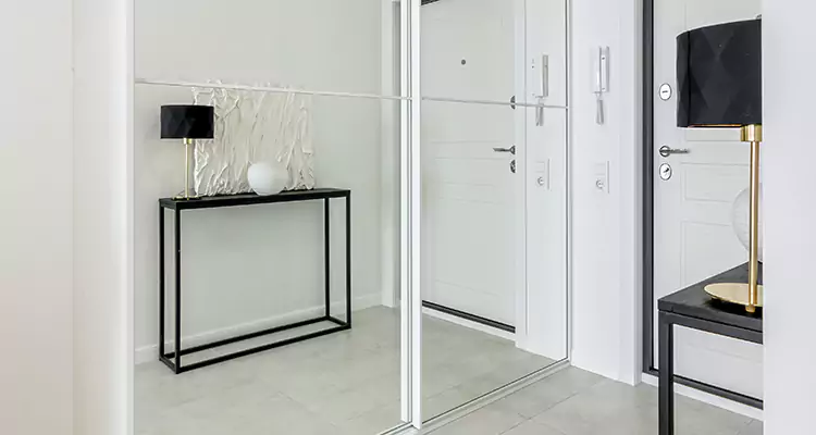 Mirrored Bifold Closet Doors Repair in Belmont, CA