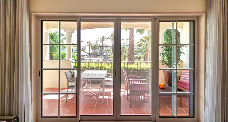 Double French Doors Interior Repair in Belmont, CA