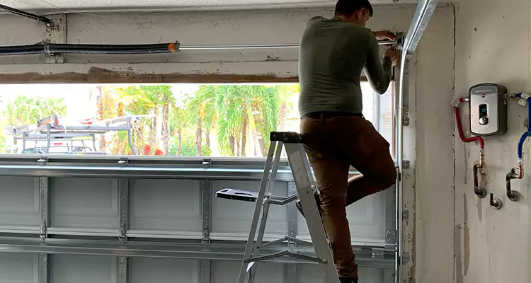 Garage Door Tension Spring Replacement in Belmont, CA