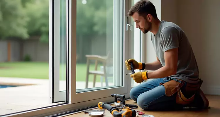 Sliding Glass Door Panel Repair in Belmont, CA