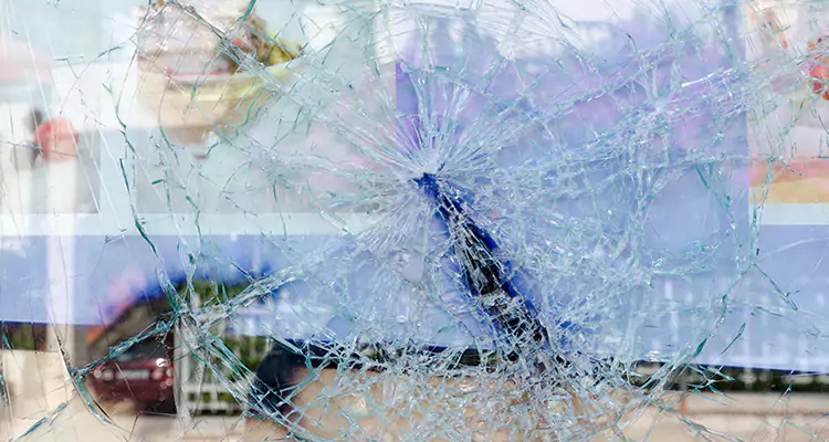 Cracked Glass Balcony Door Repair in Belmont, CA