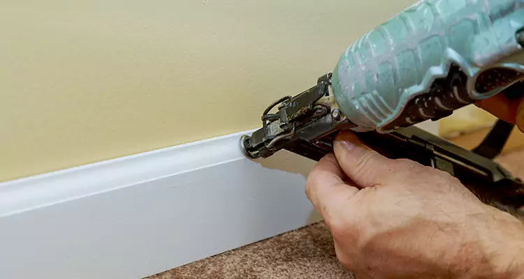Caulking Under Patio Door Repair in Belmont, CA