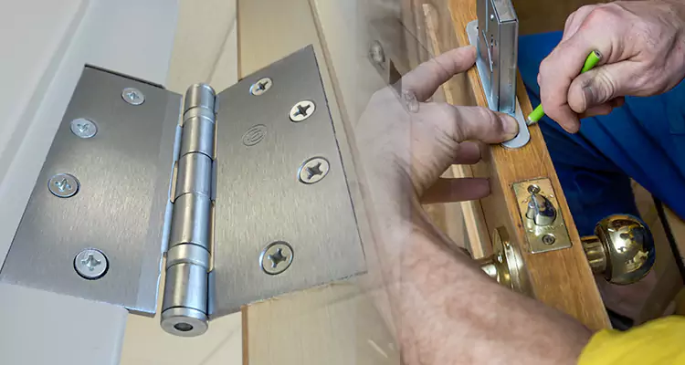 Andersen Door Hinge Replacement in Belmont, CA