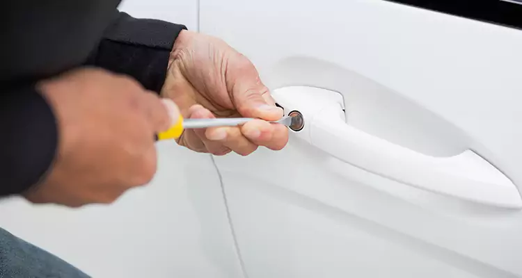 Door Knob Repair Plate in Belmont, CA
