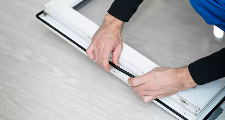 Garage Door Trim Seal Repair in Belmont, CA