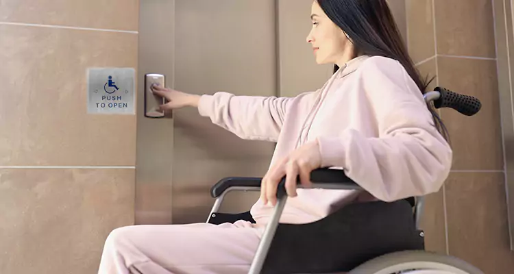 Disabled Access Push Button Repair in Belmont, CA