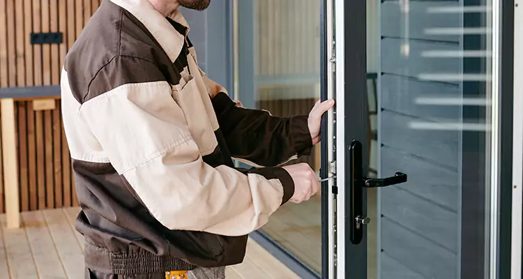 Fix Patio Screen Door Rollers in Belmont, CA