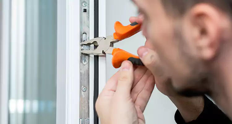 Patio Door Latch Repair in Belmont, CA