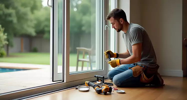 Patio Screen Door Rollers Repair in Belmont, CA