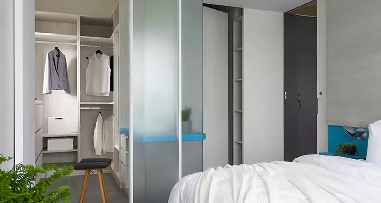 Closet Door Bi Fold Installation in Belmont, CA