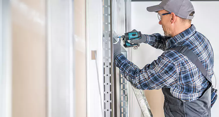 Sliding Patio Door Handle Repair in Belmont, CA