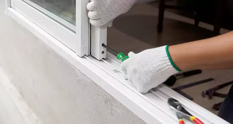 Adjustable Barn Door Stopper Replacement in Belmont, CA