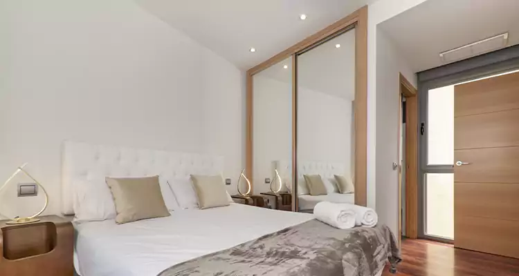Sliding Wardrobe Door Mirror Replacement in Belmont, CA