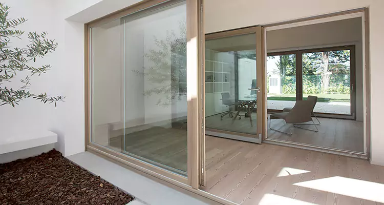 Sliding Screen Door Bottom Track Replacement in Belmont, CA